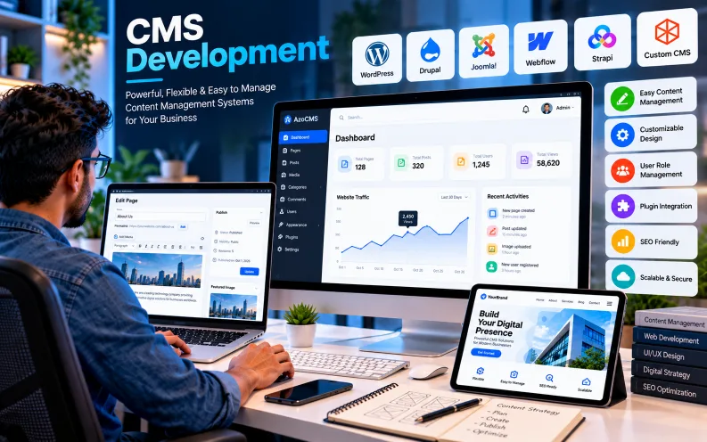 CMS Development for businesses in Chennai
