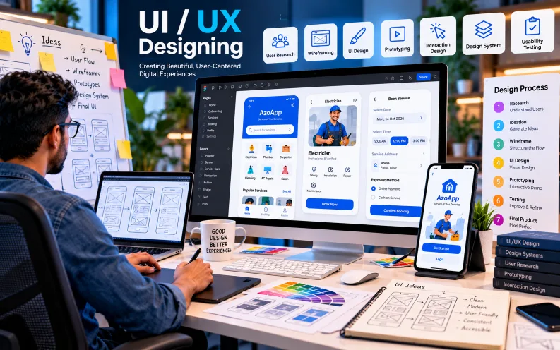UI / UX Design for businesses in UAE