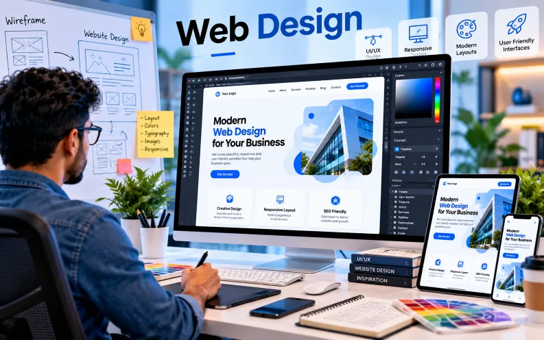 Web Design services by Nodewap Technology